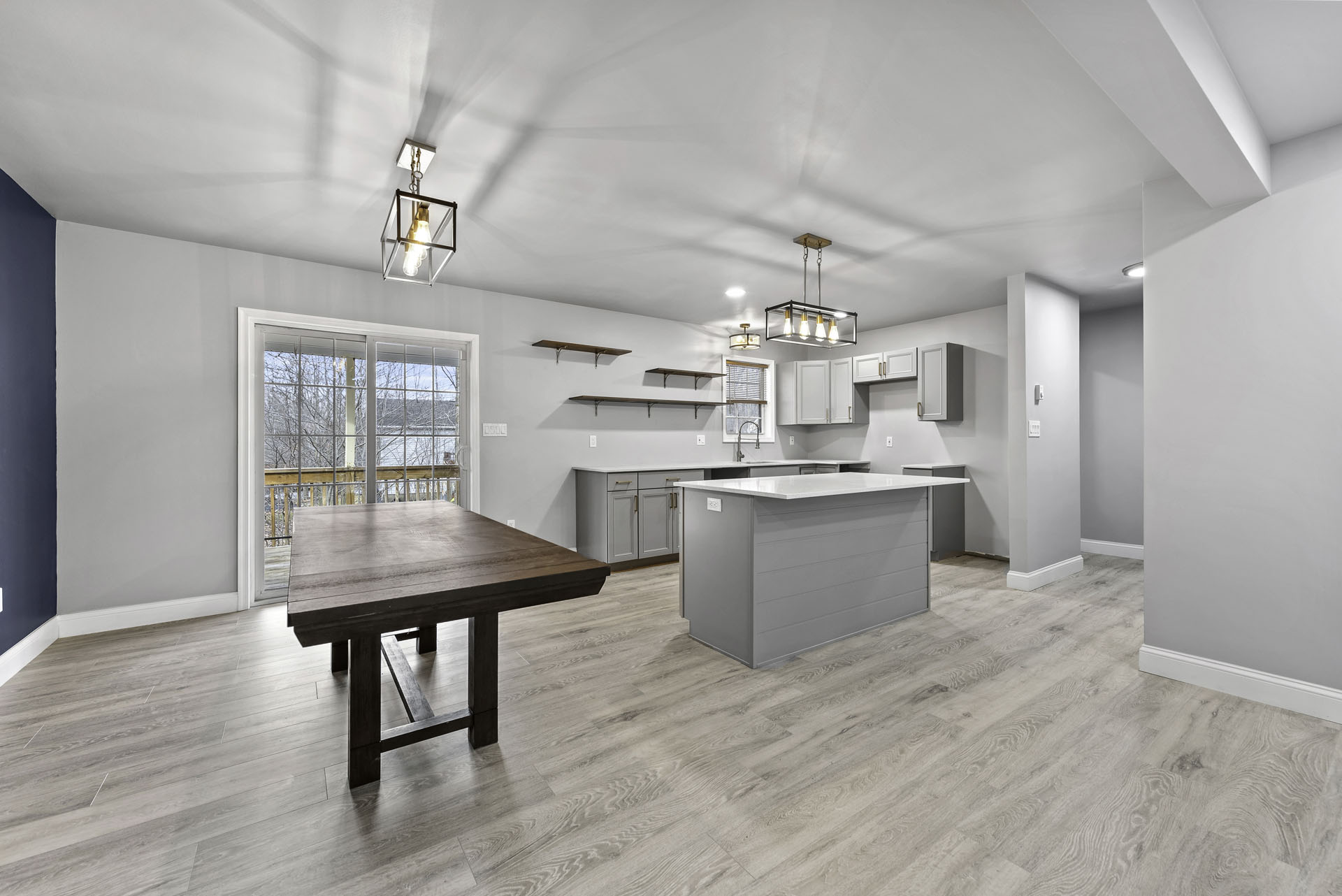 Virtually Staged Image of the inside of a house