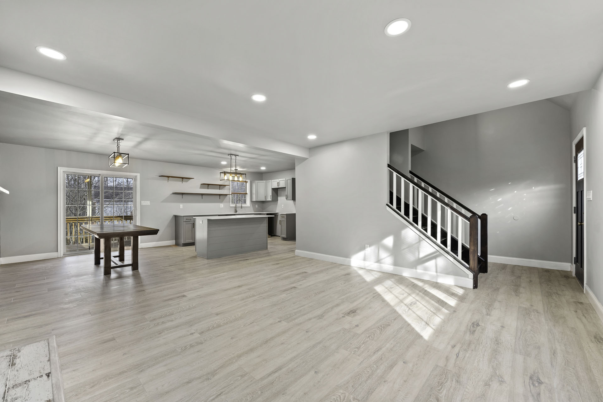 Virtually Staged Image of the inside of a house